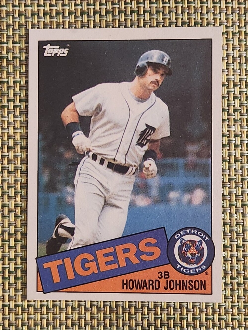 Howard Johnson Baseball Card